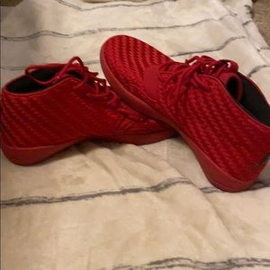 Red Jordan Eclipse Chukka Woven BG